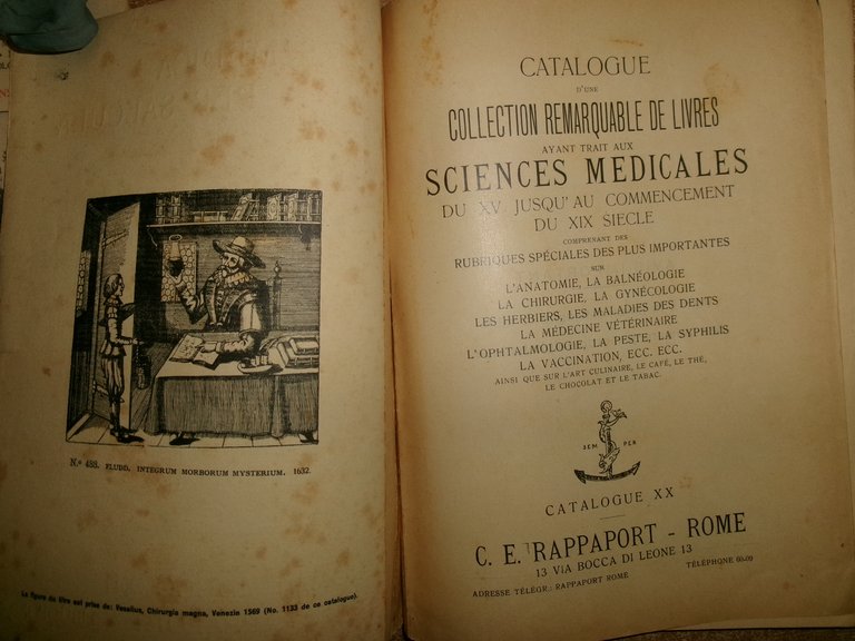 Opera Medicinae Rariora Centum. ARS Medica/Technica...RAPPAPORT