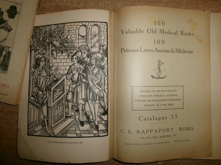 Opera Medicinae Rariora Centum. ARS Medica/Technica...RAPPAPORT