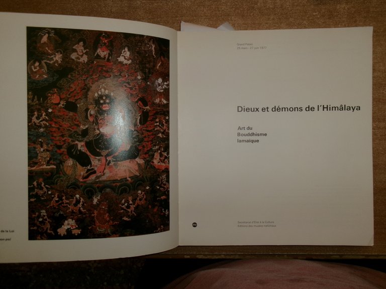 DIEUX ET DÉMONS DE L'HIMALAYA. ART DU BOUDDHISME LAMAIQUE.
