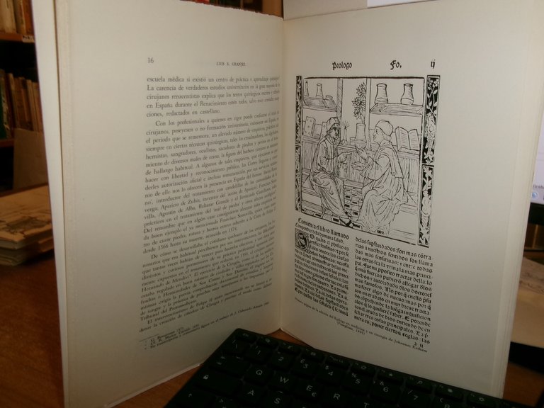 Cirugia española del Renacimiento. Granjel, Luis S. [1920-2014] 1968