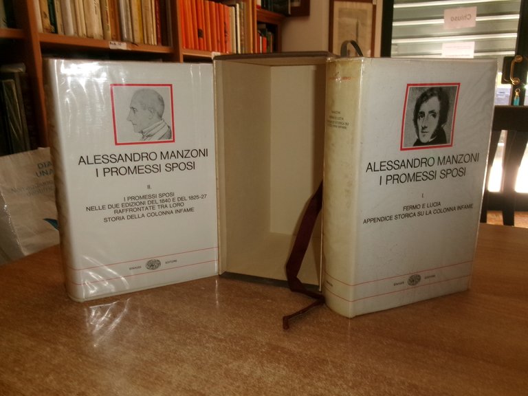 ALESSANDRO MANZONI. I Promessi Sposi...Fermo e Lucia... appendice...Einaudi 1971
