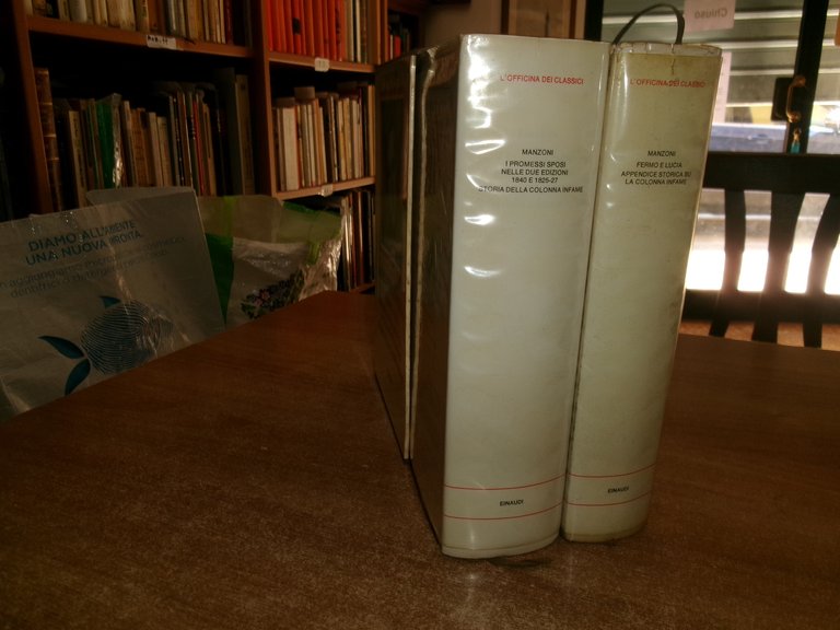 ALESSANDRO MANZONI. I Promessi Sposi...Fermo e Lucia... appendice...Einaudi 1971