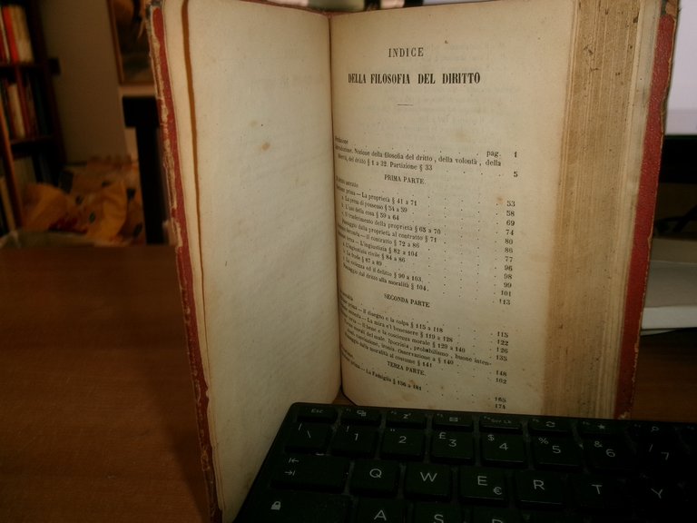 Filosofia del Diritto ossia il Diritto di Natura e la...GIORGIO …