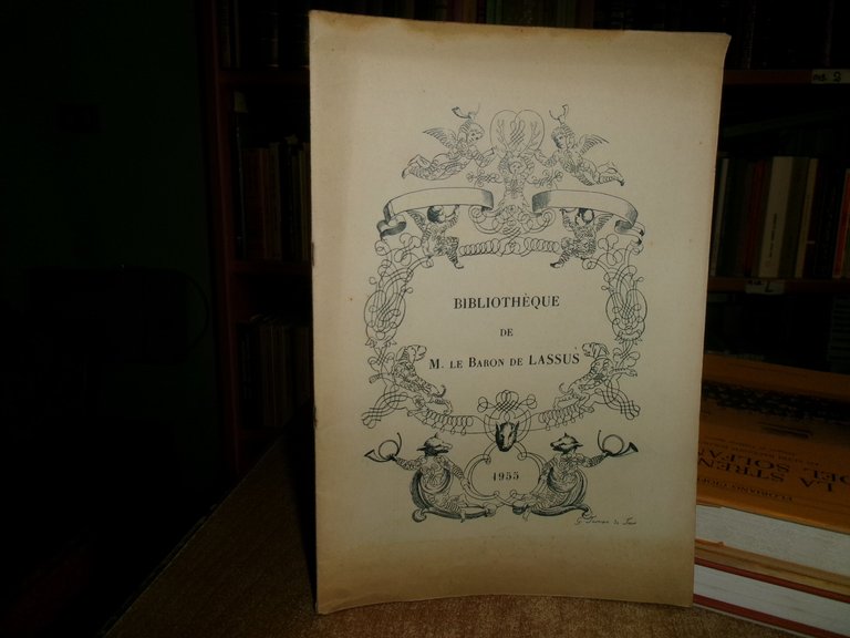 (Caccia) Bibliothèque de M. le baron de Lassus 1955