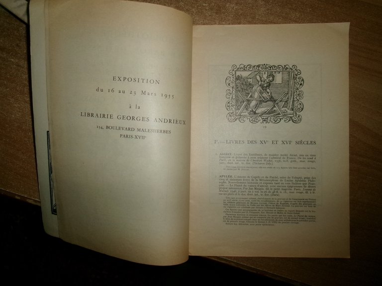 (Caccia) Bibliothèque de M. le baron de Lassus 1955