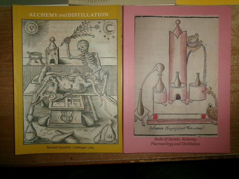 PARACELSUS. ALCHEMY and DISTILLATION... HERMETICISM 5 cataloghi BERNARD QUARITCH