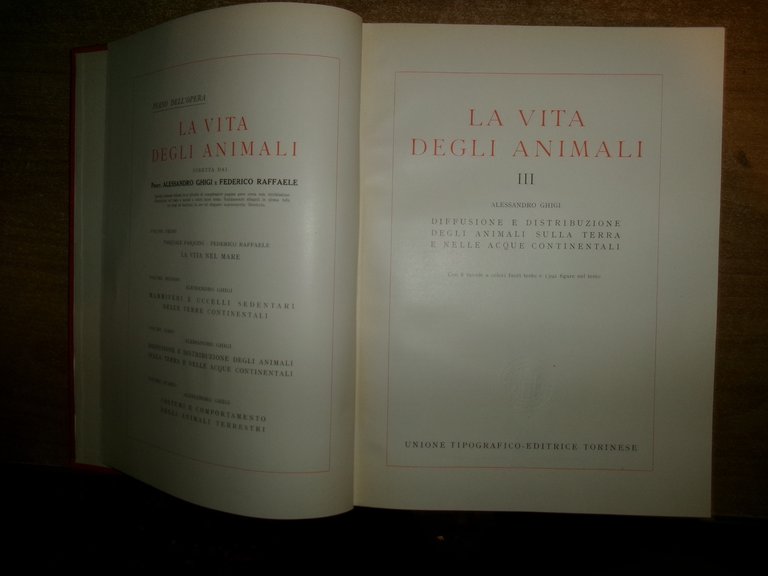 La Vita degli Animali. PASQUALE PASQUINI - FEDERICO RAFFAELE 1950/1951 …