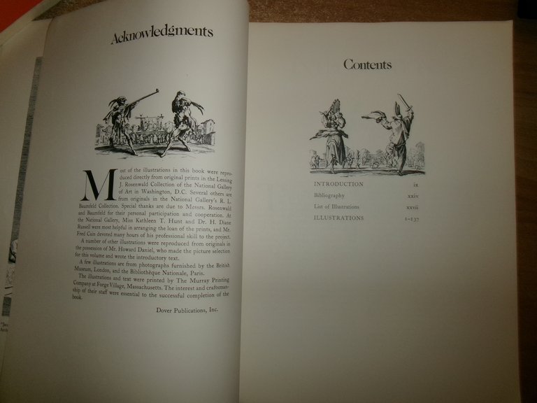 CALLOT'S ETCHINGS Edited by HOWARD DANIEL 338 Prints