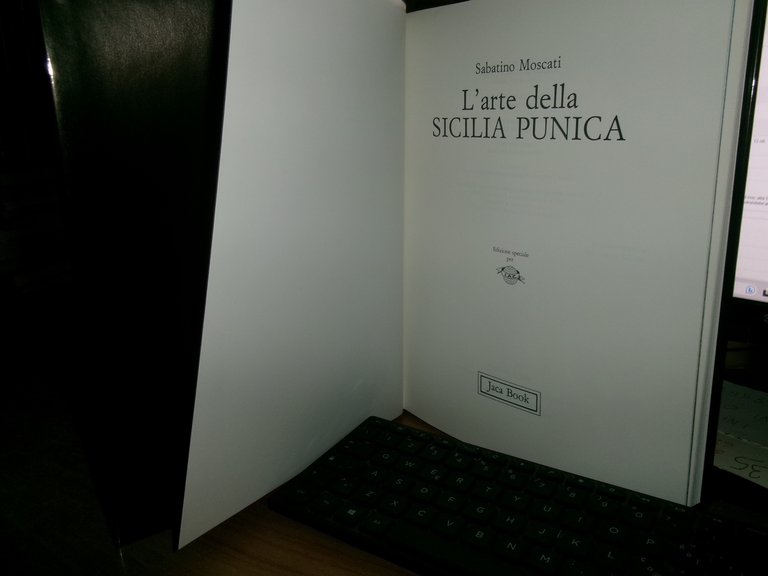 L' Arte della SICILIA Punica. SABATINO MOSCATI 1988