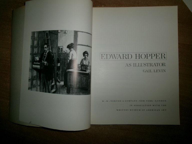 EDWARD HOPPER as Illustrator. GAIL LEVIN 1979