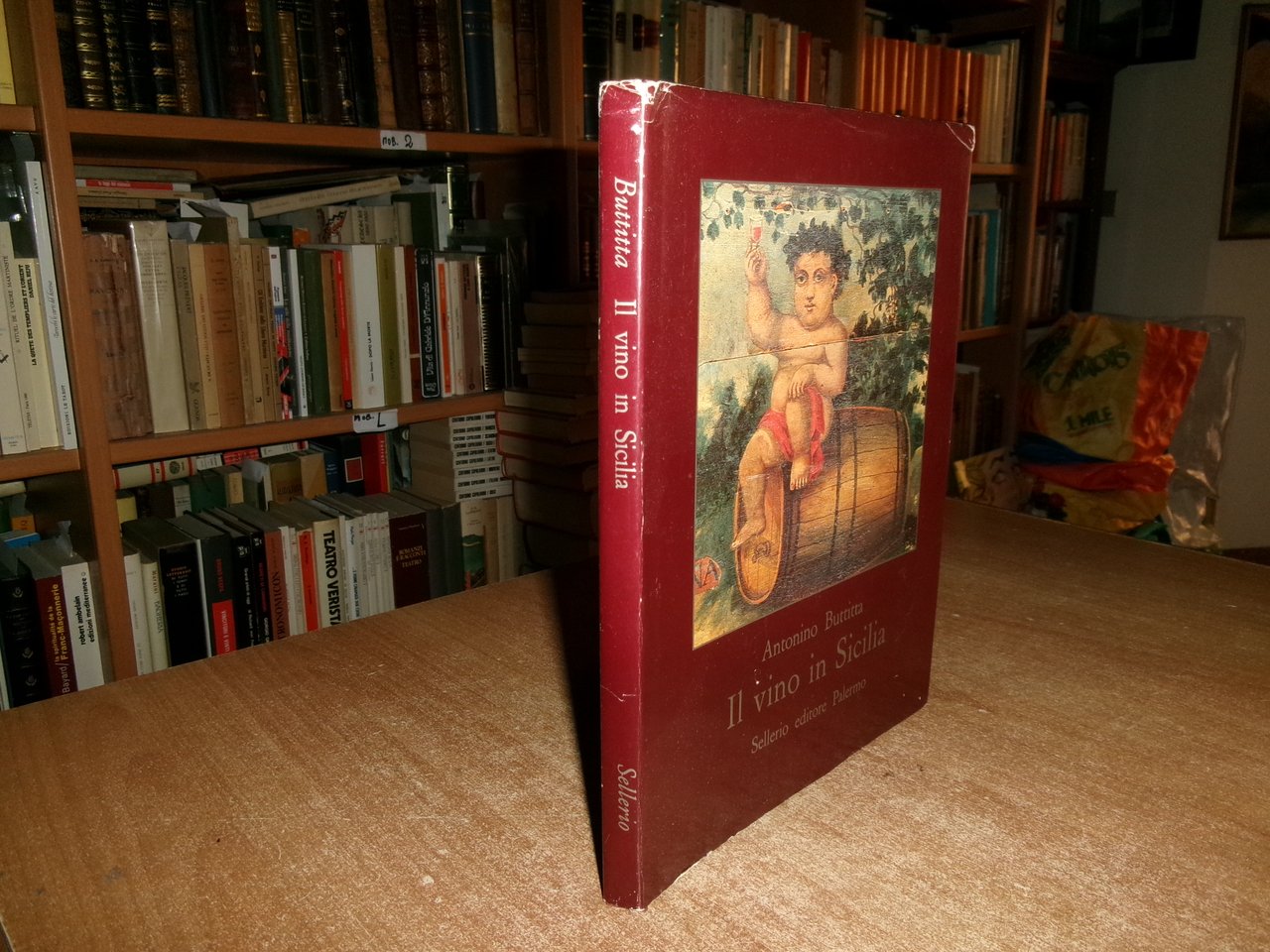 Il Vino in Sicilia. ANTONINO BUTTITTA 1977