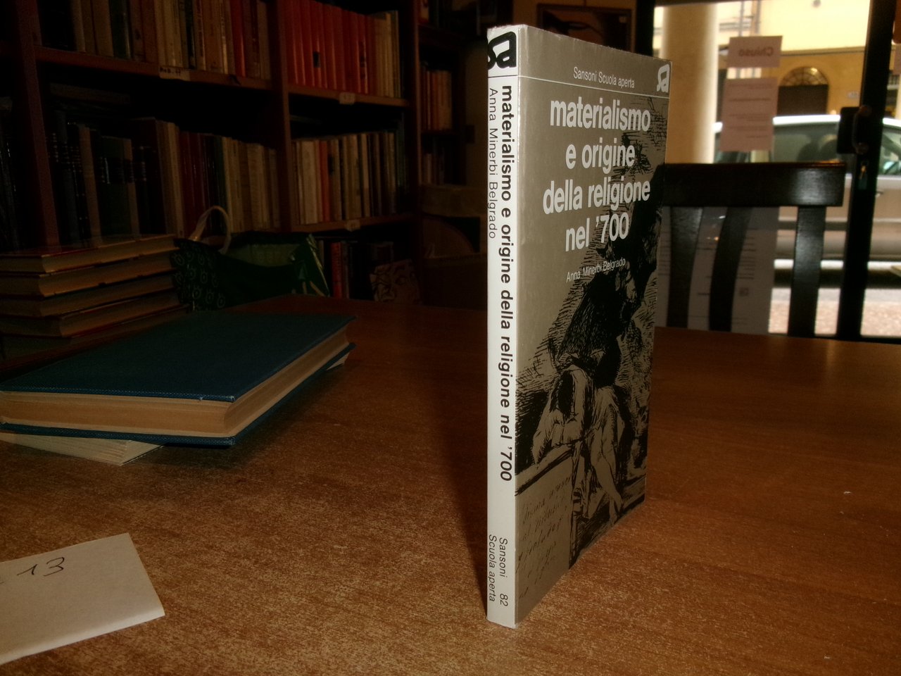 Materialismo e origine della religione nel '700 - MINERBI BELGRADO …