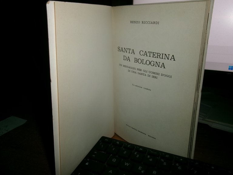 Santa Caterina da Bologna. RENZO RICCIARDI 1970