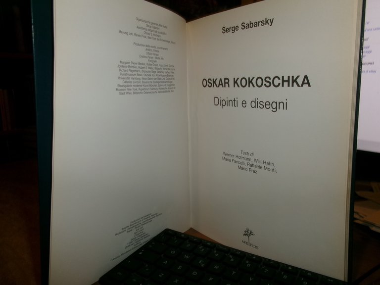 AA. VV. OSKAR KOKOSCHKA. SERGE SABARSKY 1987