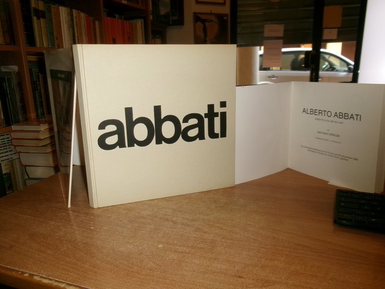 ALBERTO ABBATI. Livorno, Edizioni Giraldi, Arte Contemporanea, 1977.