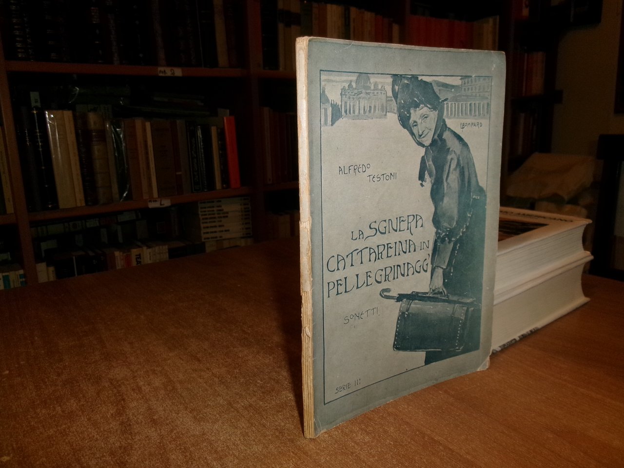 La sgnera Cattareina in pellegrinaggio. ALFREDO TESTONi 1901