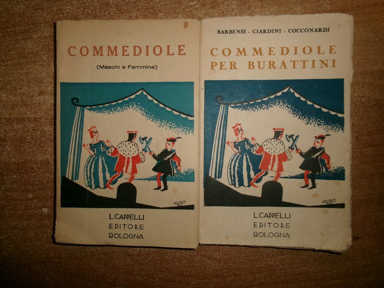AA. VV. Commediole per Burattini. Commediole (Maschi e Femmine). s.d. …