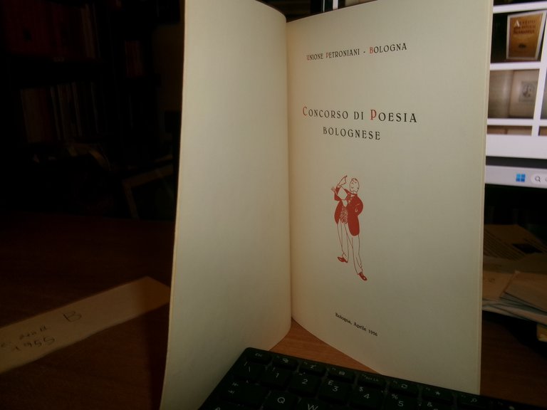 Concorso di Poesia Bolognese 1955. Unione Petroniani - Bologna, 1956