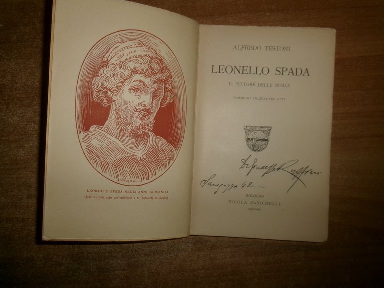 LEONELLO SPADA. IL PITTORE DELLE BURLE. COMMEDIA IN... ALFREDO TESTONI …