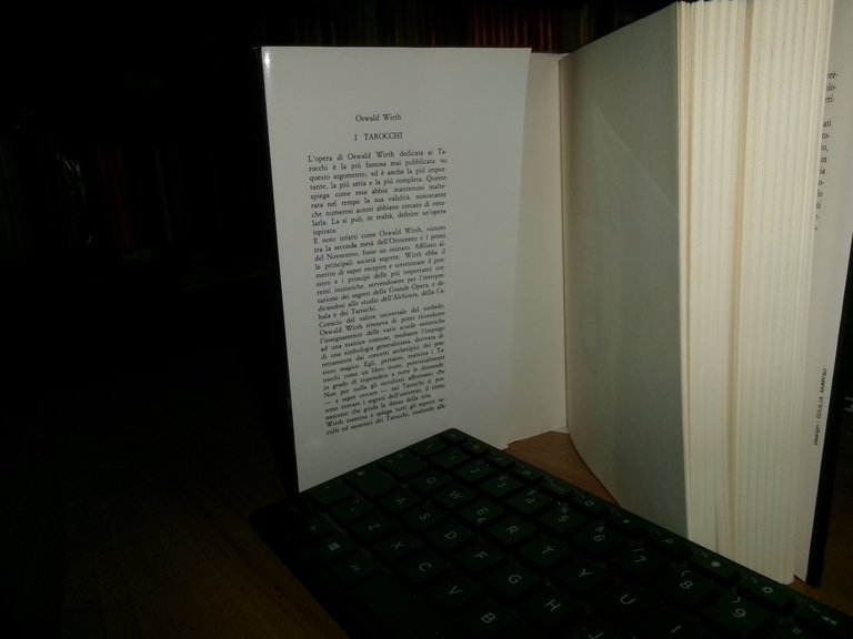 I TAROCCHI con le carte degli Arcani Maggiori. OSWALD WIRTH …