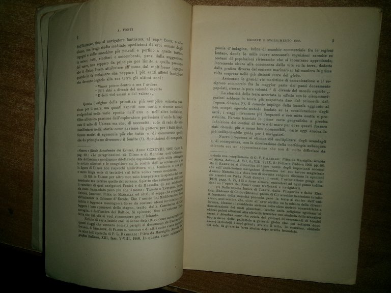 Origine e svolgimento sui primi studi biologici sul mare in …