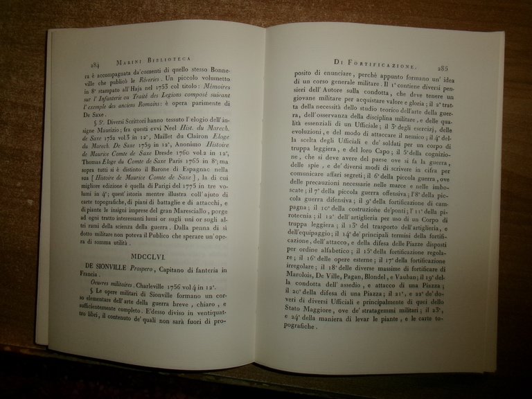 MARINI, LUIGI. Bologna, 1810 (ma anastatica Bologna, Libreria Brighenti, 1971). …