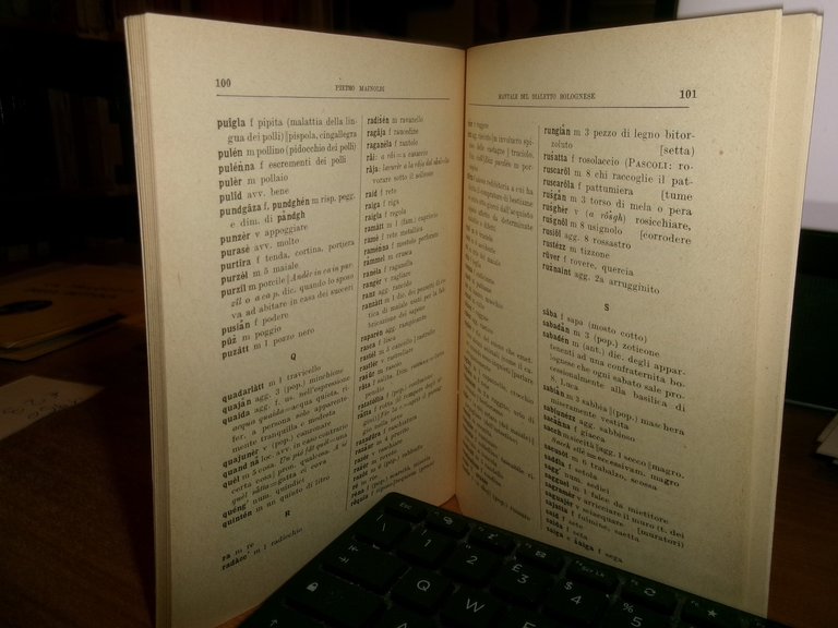 (Bologna) Manuale dell' odierno DIALETTO BOLOGNESE. Suoni...PIETRO MAINOLDI 1950