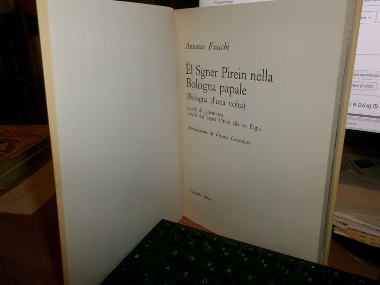 El Sgner Pirein nella Bologna Papale (d' una volta) di …