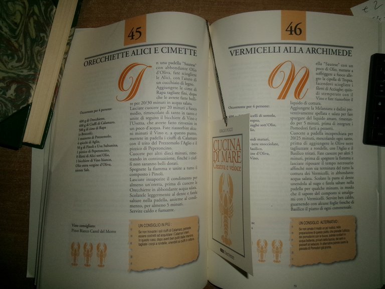 Cucina di Mare Creativa e veloce. SERGIO POZZI 1998