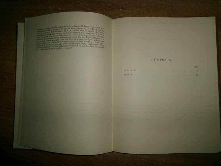 The Christ Church Supplement to Wing's Short-Title Catalogue. Hiscock, W. …