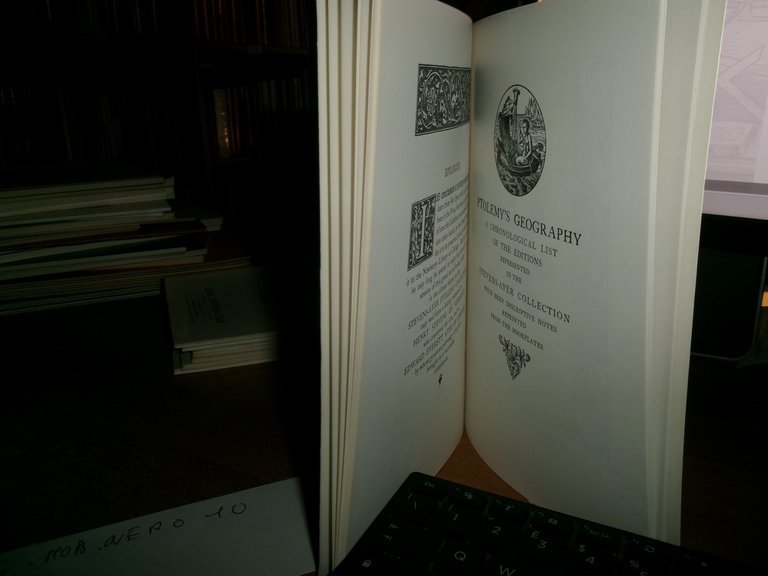 PTOLEMY'S GEOGRAPHY. HENRY N. STEVENS 1972