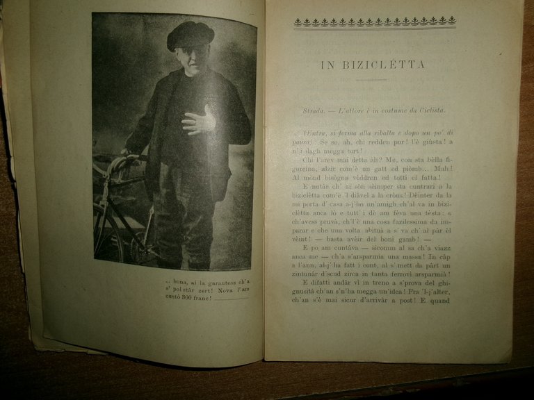 (Bologna) I MIEI MONOLOGHI "in dialetto bolognese" CARLO MUSI 1930