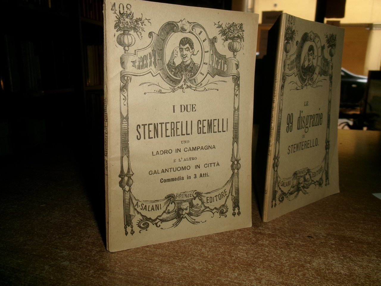 I Due Stenterelli Gemelli. Le 99 disgrazie di Stenterello. C. …
