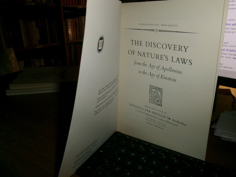 The Discovery of Nature's Laws from the Age of Apollonius …