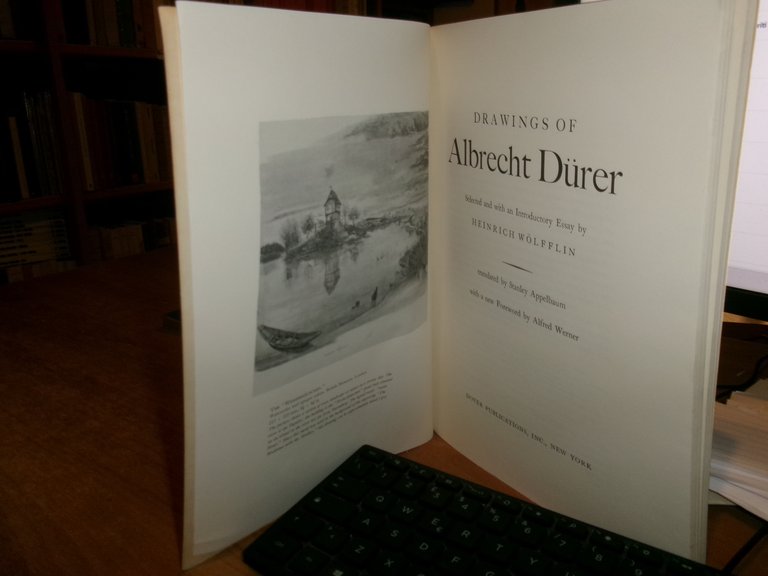 Drawings of ALBRECHT DURER. Introduction by Heinrich Wolfflin 1970