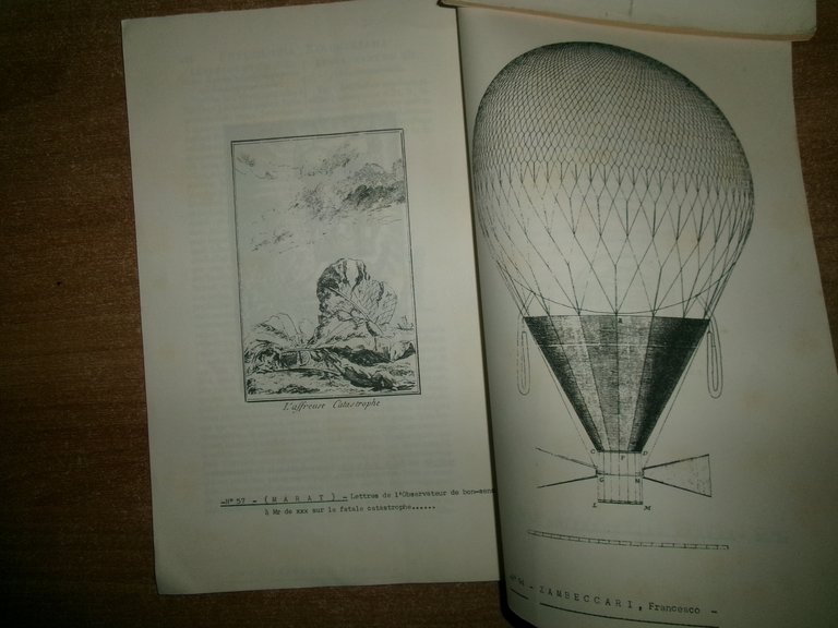 Aérostation. Importante Bibliothèque sur L' Aéronautique CHAMONAL/Pontoise 1960