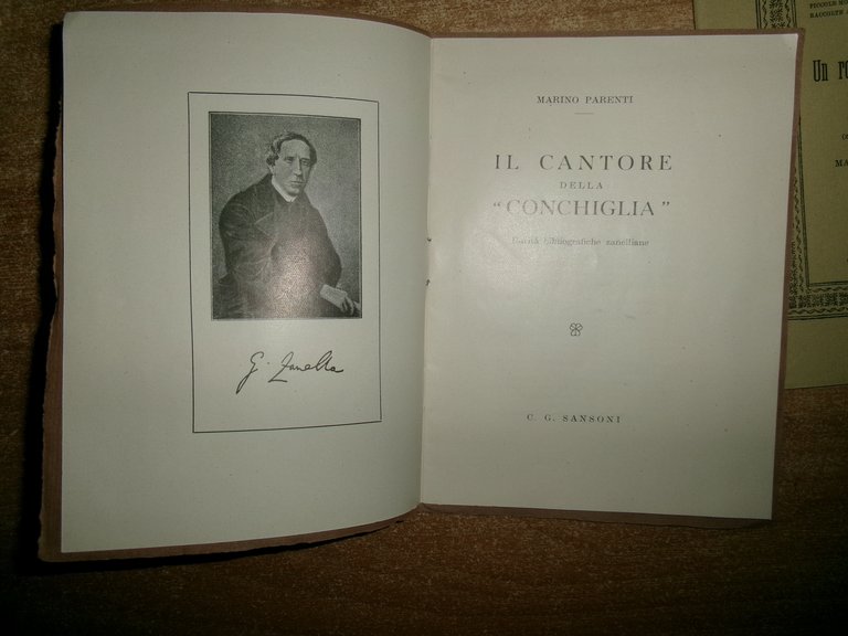 IL CANTORE della "CONCHIGLIA". UN ROMANZO ITALIANO del SETTECENTO. PARENTI …