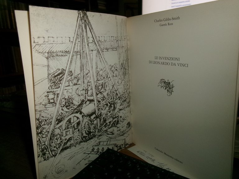 Le invenzioni di LEONARDO DA VINCI. GIBBS-SMITH. LEONARDO DRAWINGS 1978/1980