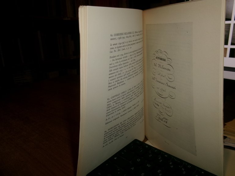 (Catalogo) Documenti di Vita Milanese. Antiquariato Librario RADAELI 1971