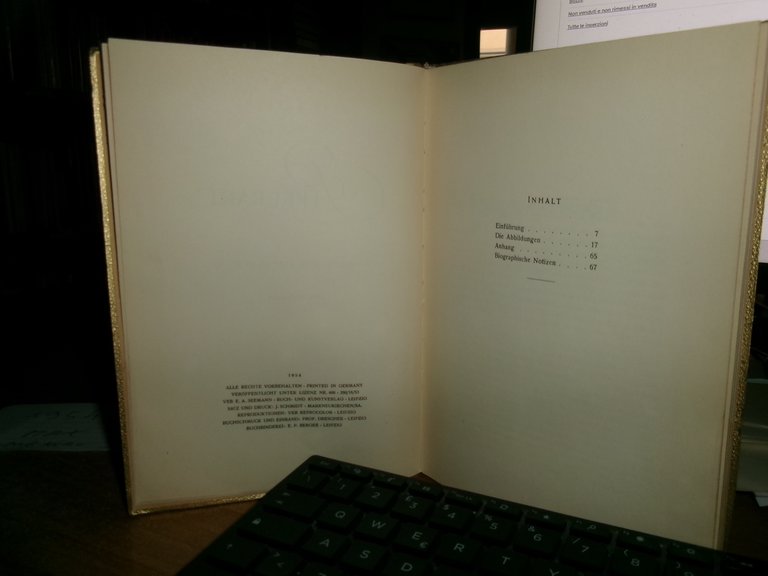 I PIFFERAI. Musizierende Hirten in Rom. HANS GELLER 1954