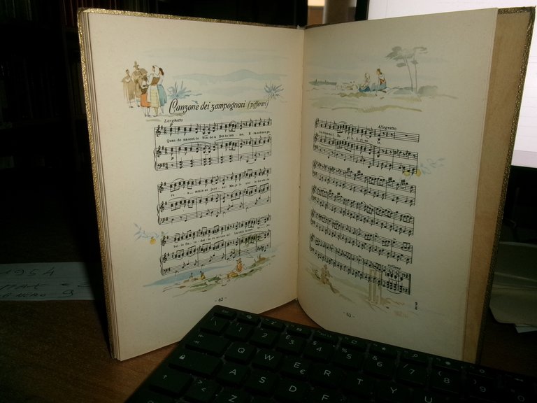 I PIFFERAI. Musizierende Hirten in Rom. HANS GELLER 1954