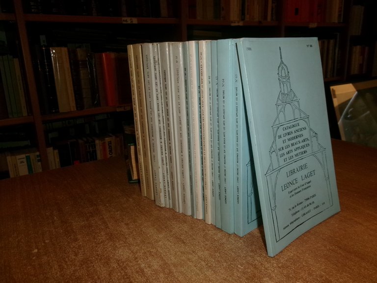 19 cataloghi (catalogue) de Livres Anciens & Modernes sur les …