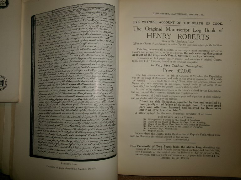 Early navigators and their voyages, shipbuilding, log books,...FRANCIS EDWARDS