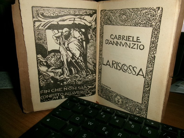 La Riscossa. D' ANNUNZIO, Gabriele - Bestetti e Tumminelli, s.d. …