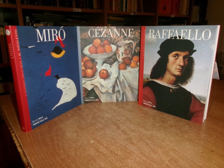 RAFFAELLO. CEZANNE. MIRO. 3 volumi. 2003/2004