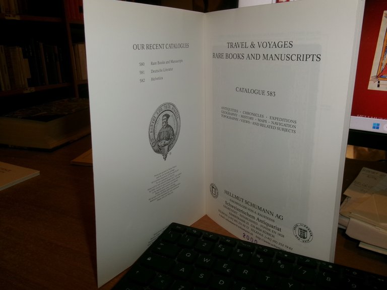 Travel & Voyages Rare Books and Manuscripts/ History of Science... …