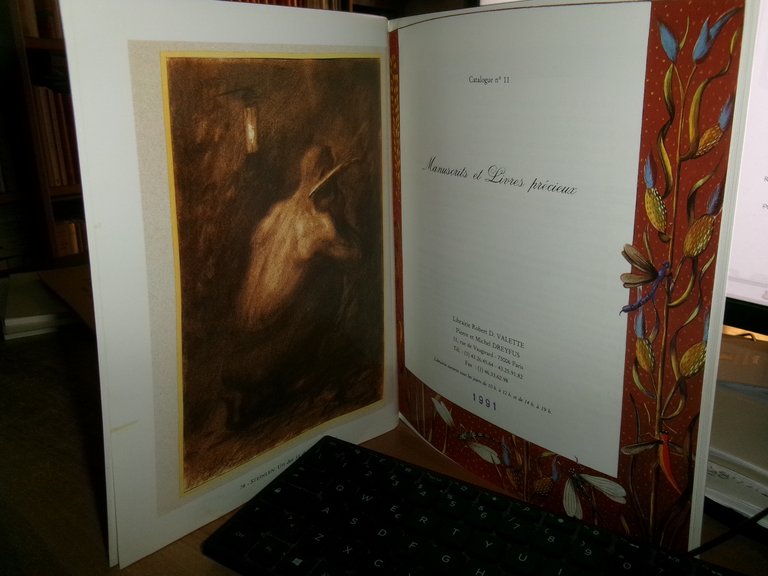 MANUSCRITS ET LIVRES PRECIEUX. Catalogue N. 11. Librairie Valette Dreyfus. …