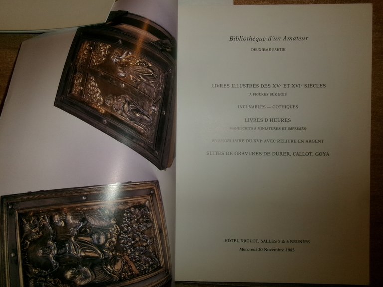 Bibliothèque d'un Amateur Deuxième Partie 1985