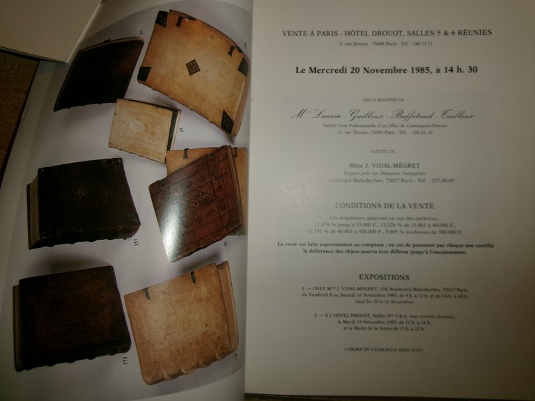 Bibliothèque d'un Amateur Deuxième Partie 1985