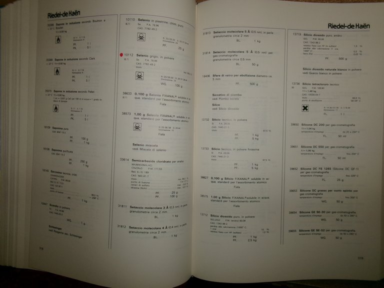 HOECHST '83. Prodotti Chimici per laboratorio...Farmaceutici